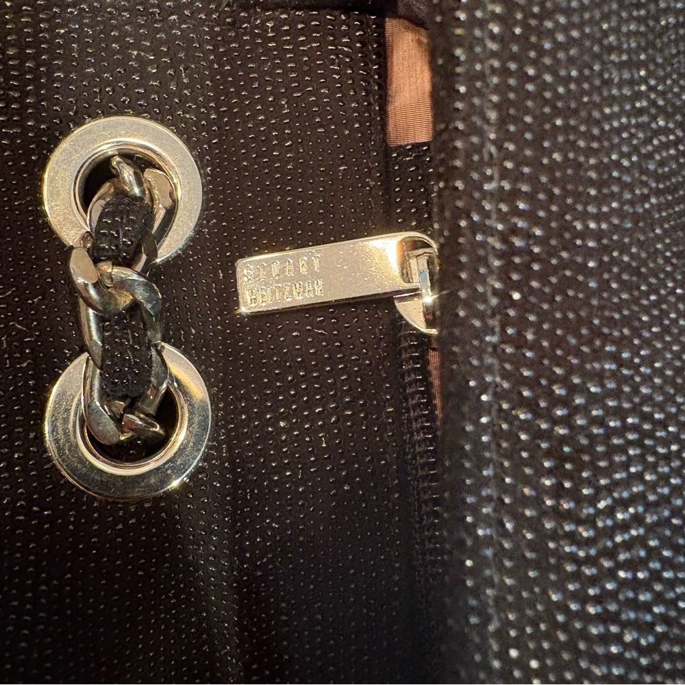 Stuart Weitzman Black Chain Strap Bag - Picture 5 of 10